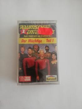 Raumschiff Enterprise Folge 1 Der Mächtige Teil 1 Schwarz mit Gelben Aufkleber 841539-4 Karussell Originalverpackt